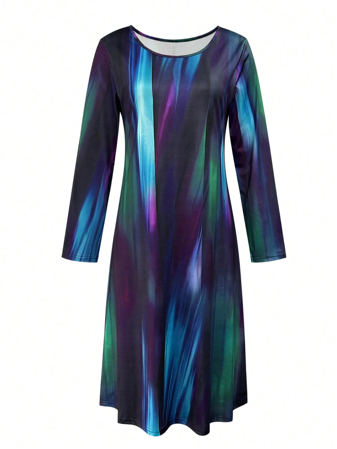 Rochie midi SHEIN, mix culori