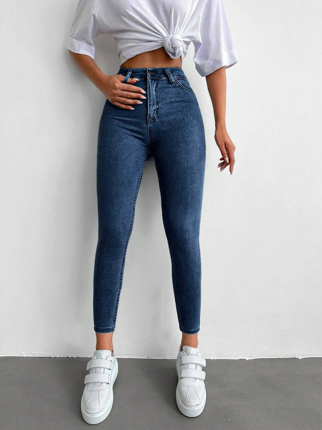Jeans SHEIN, albastru