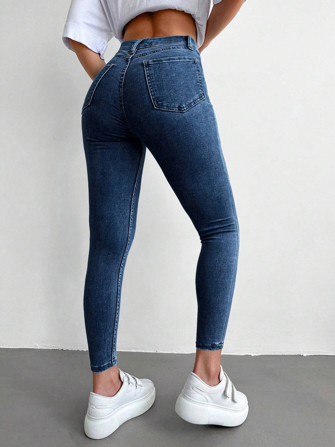 Jeans SHEIN, albastru