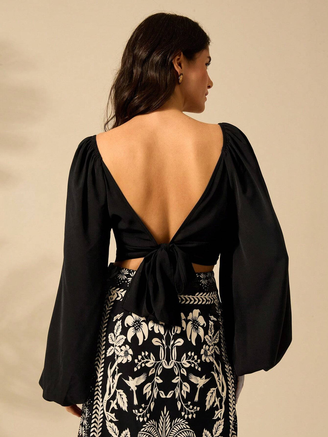 Felső, SHEIN, fekete