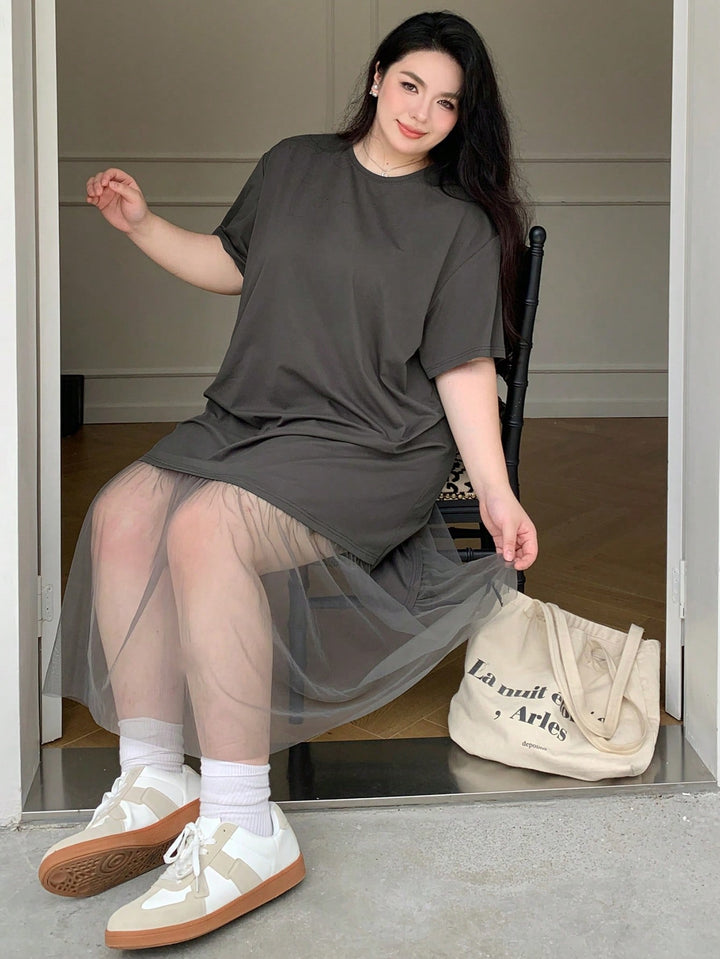 Rochie SHEIN, gri