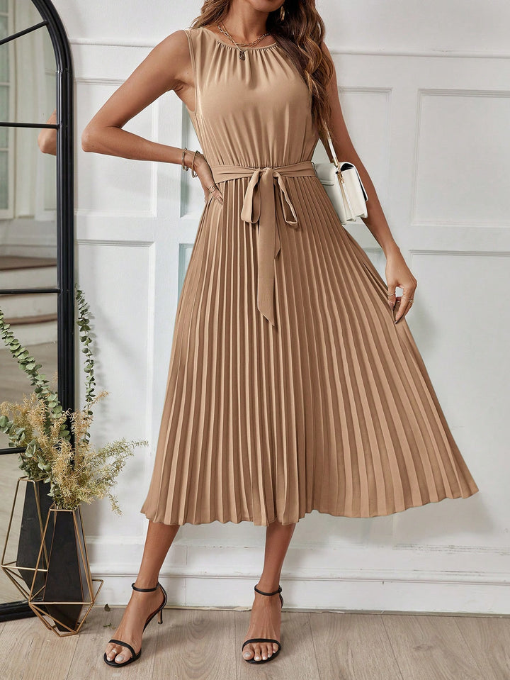 Rochie midi SHEIN, kaki
