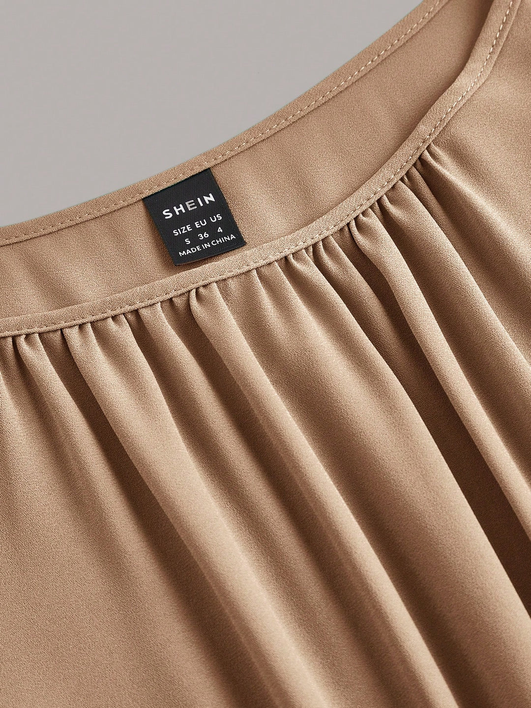 Rochie midi SHEIN, kaki