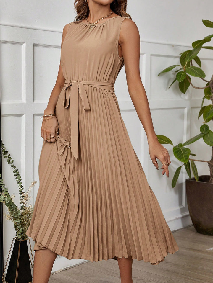 Rochie midi SHEIN, kaki