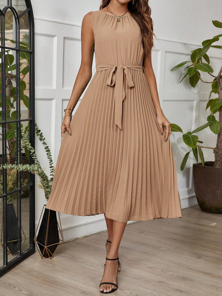 Rochie midi SHEIN, kaki