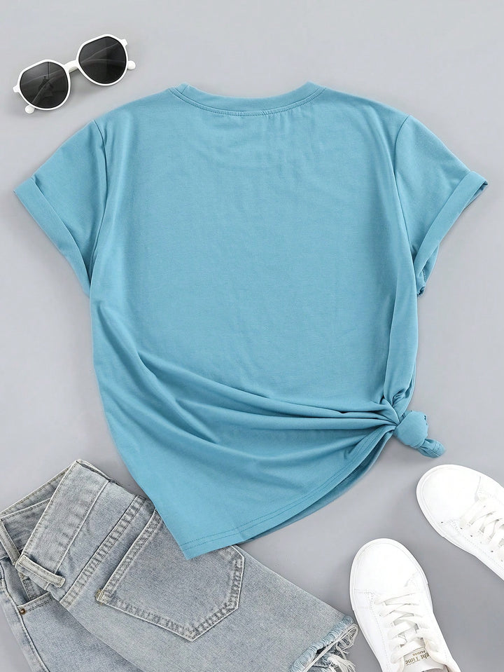 Tricou SHEIN, albastru