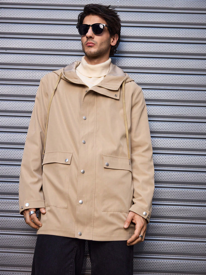 Trench SHEIN, kaki