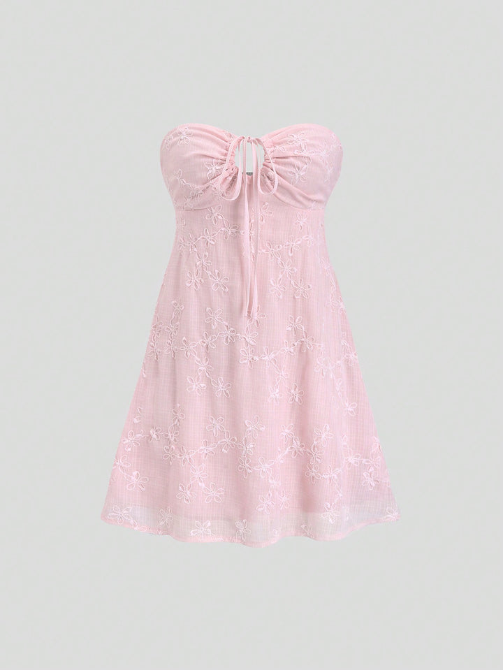 Rochie midi SHEIN, roz