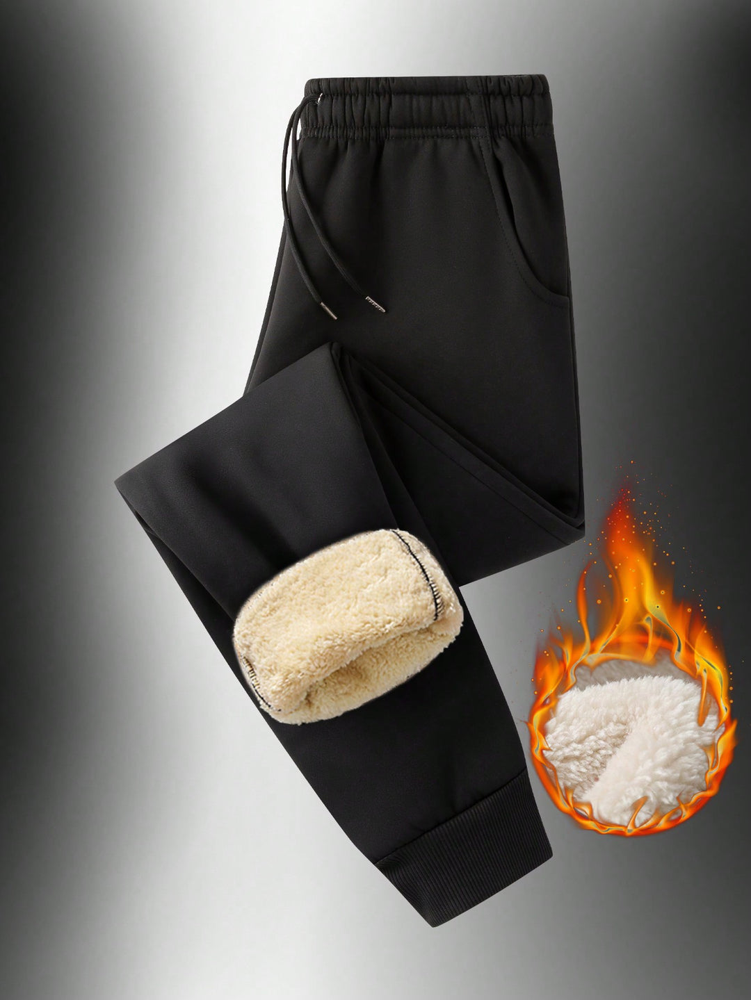 Pantaloni SHEIN, negru