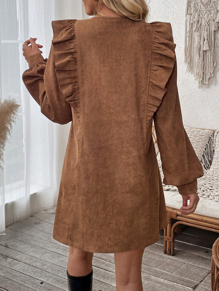 Rochie mini SHEIN, maro