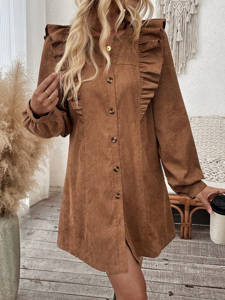 Rochie mini SHEIN, maro