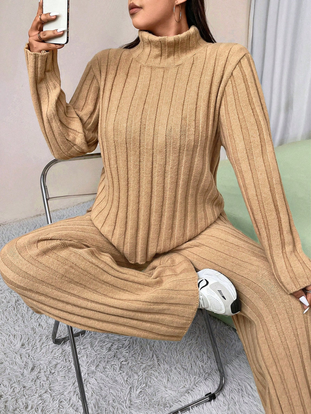 Compleu SHEIN, kaki