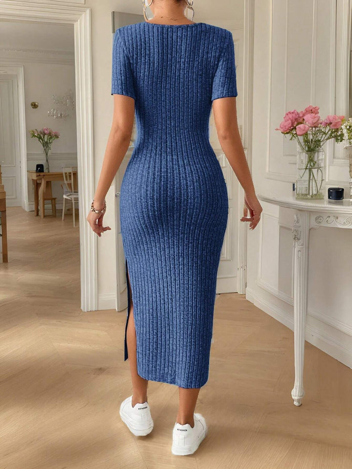 Rochie maxi SHEIN, albastru