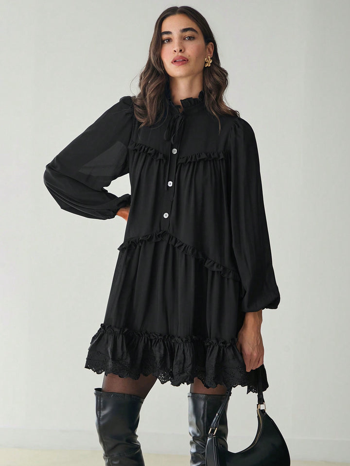 Rochie scurtă SHEIN, negru
