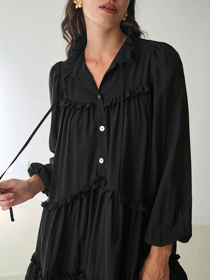 Rochie scurtă SHEIN, negru