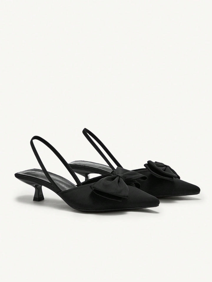 Pantofi cu toc SHEIN, negru