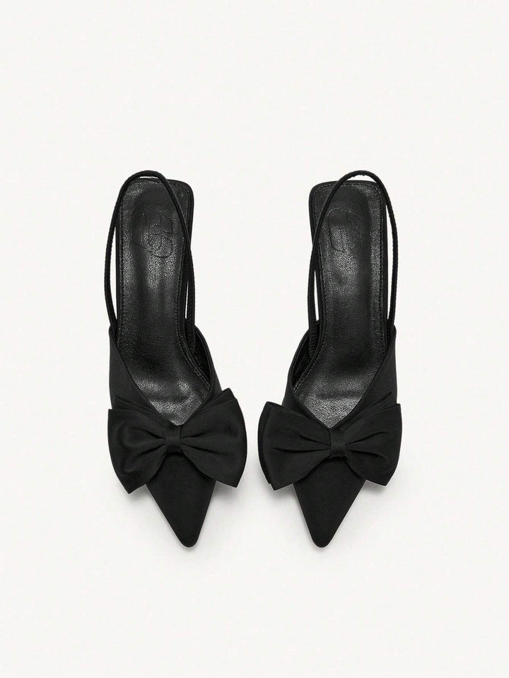 Pantofi cu toc SHEIN, negru