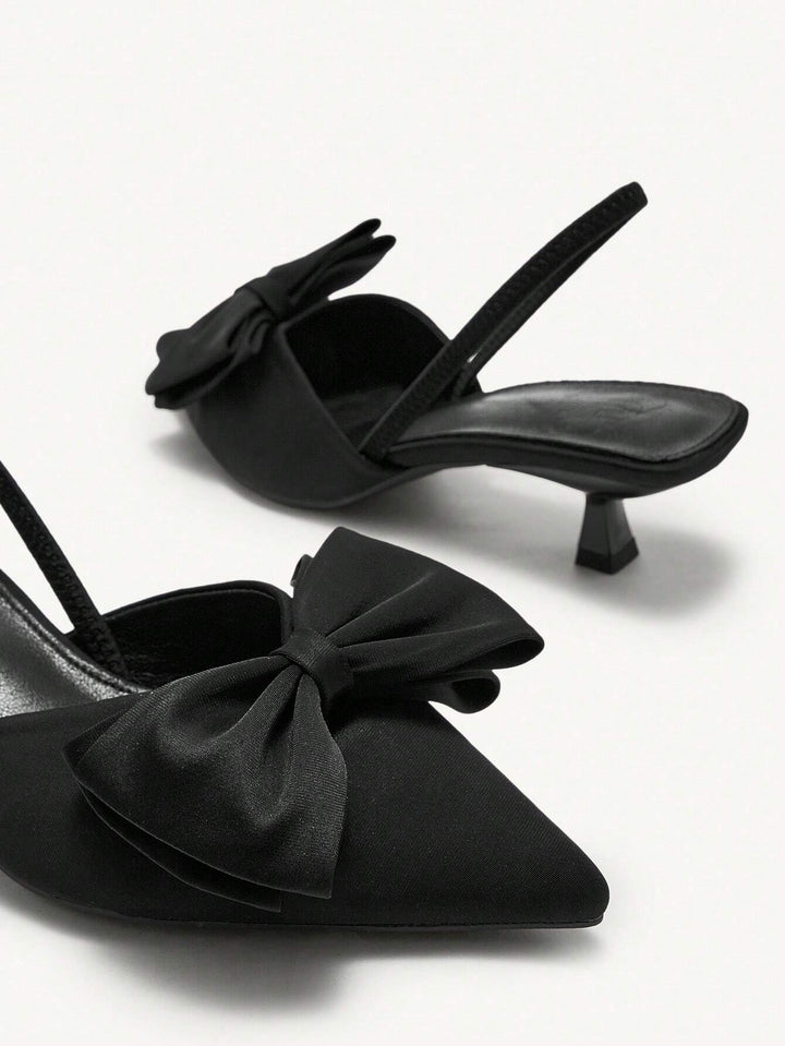 Pantofi cu toc SHEIN, negru