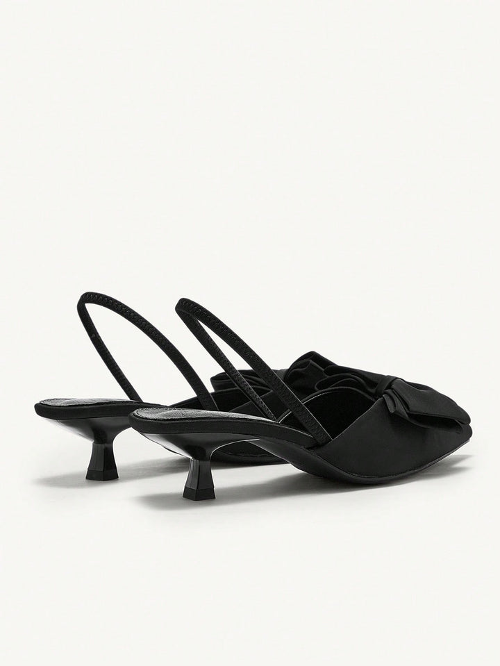 Pantofi cu toc SHEIN, negru