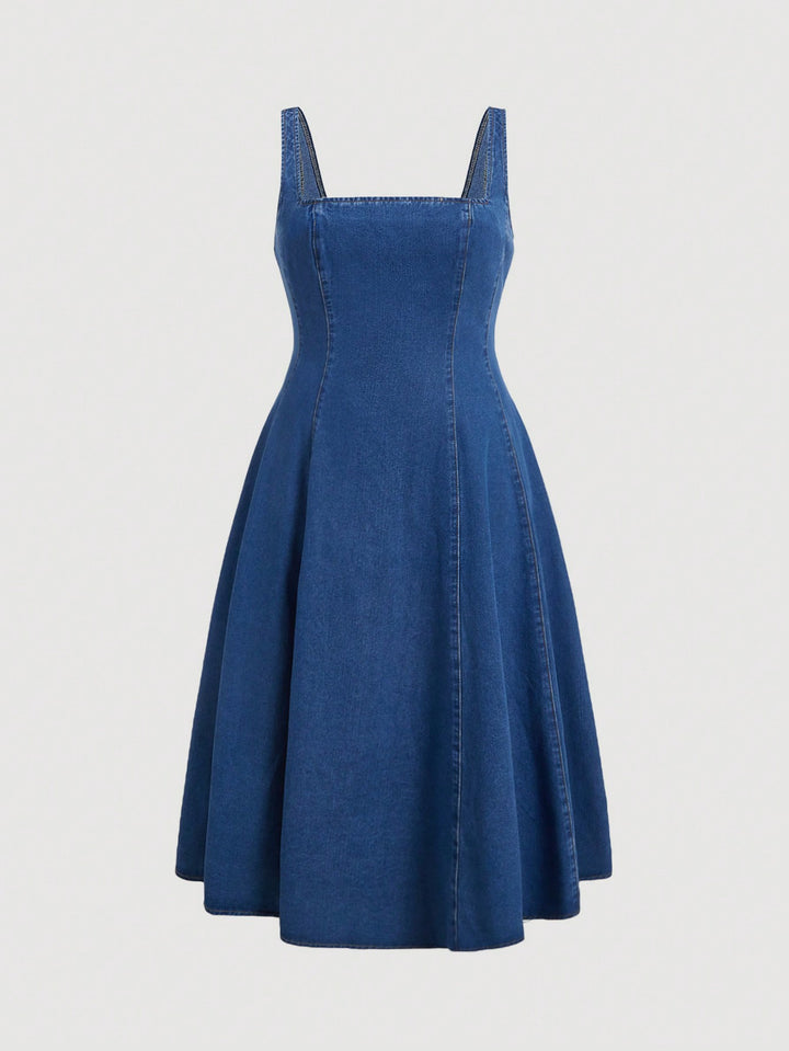 Rochie de blugi SHEIN, albastru