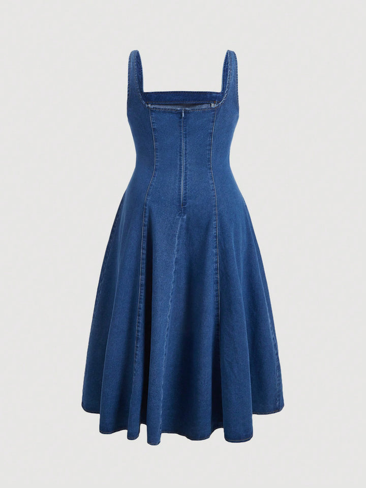 Rochie de blugi SHEIN, albastru