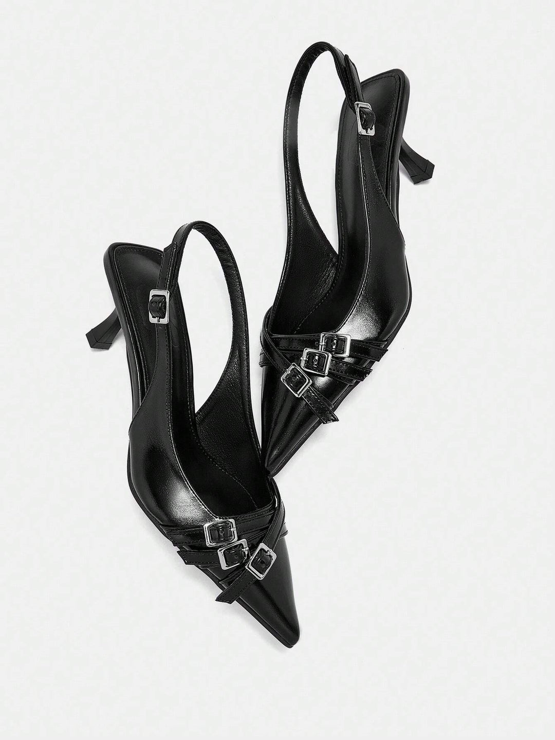 Pantofi cu toc SHEIN, negru