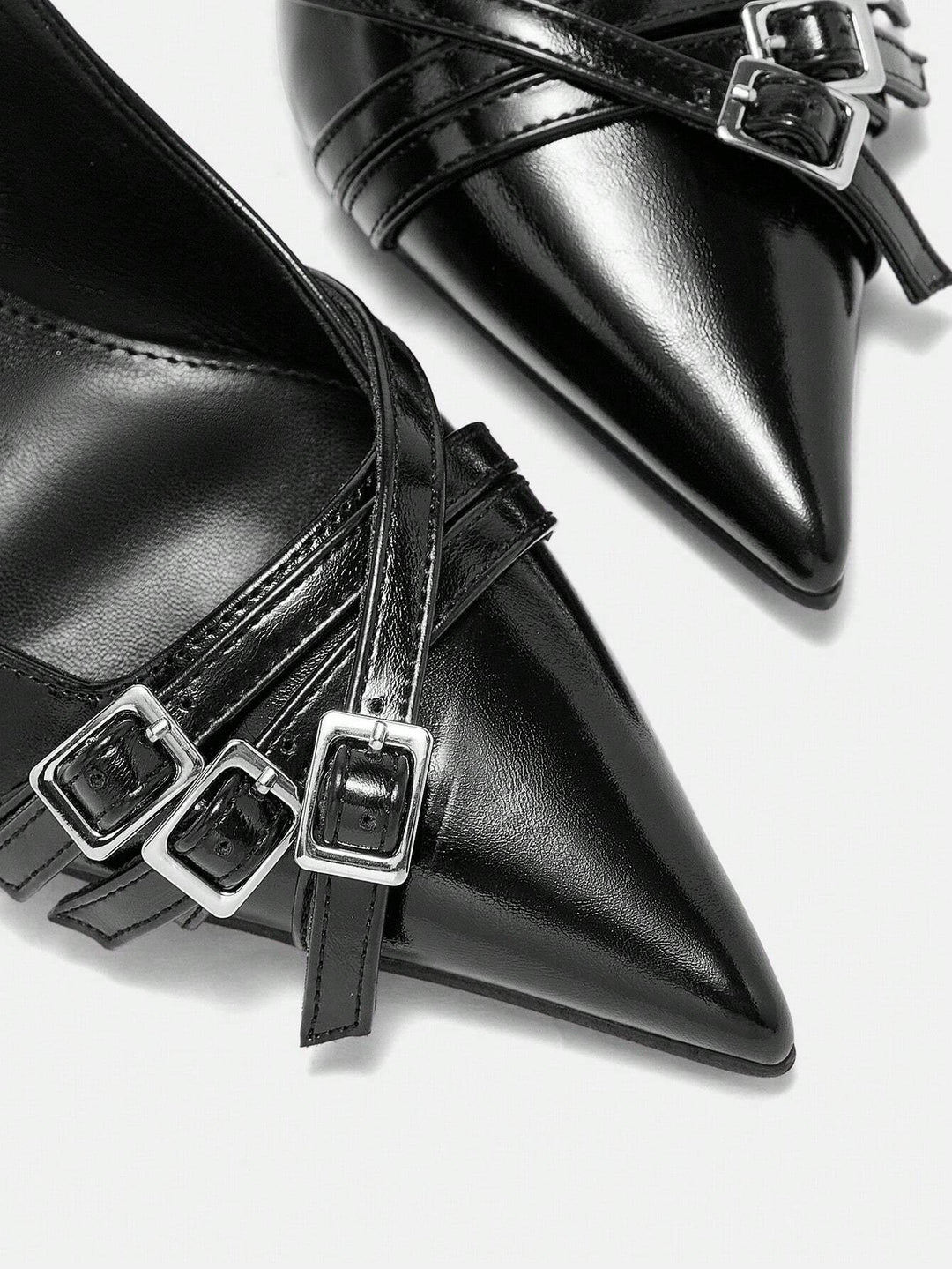 Pantofi cu toc SHEIN, negru