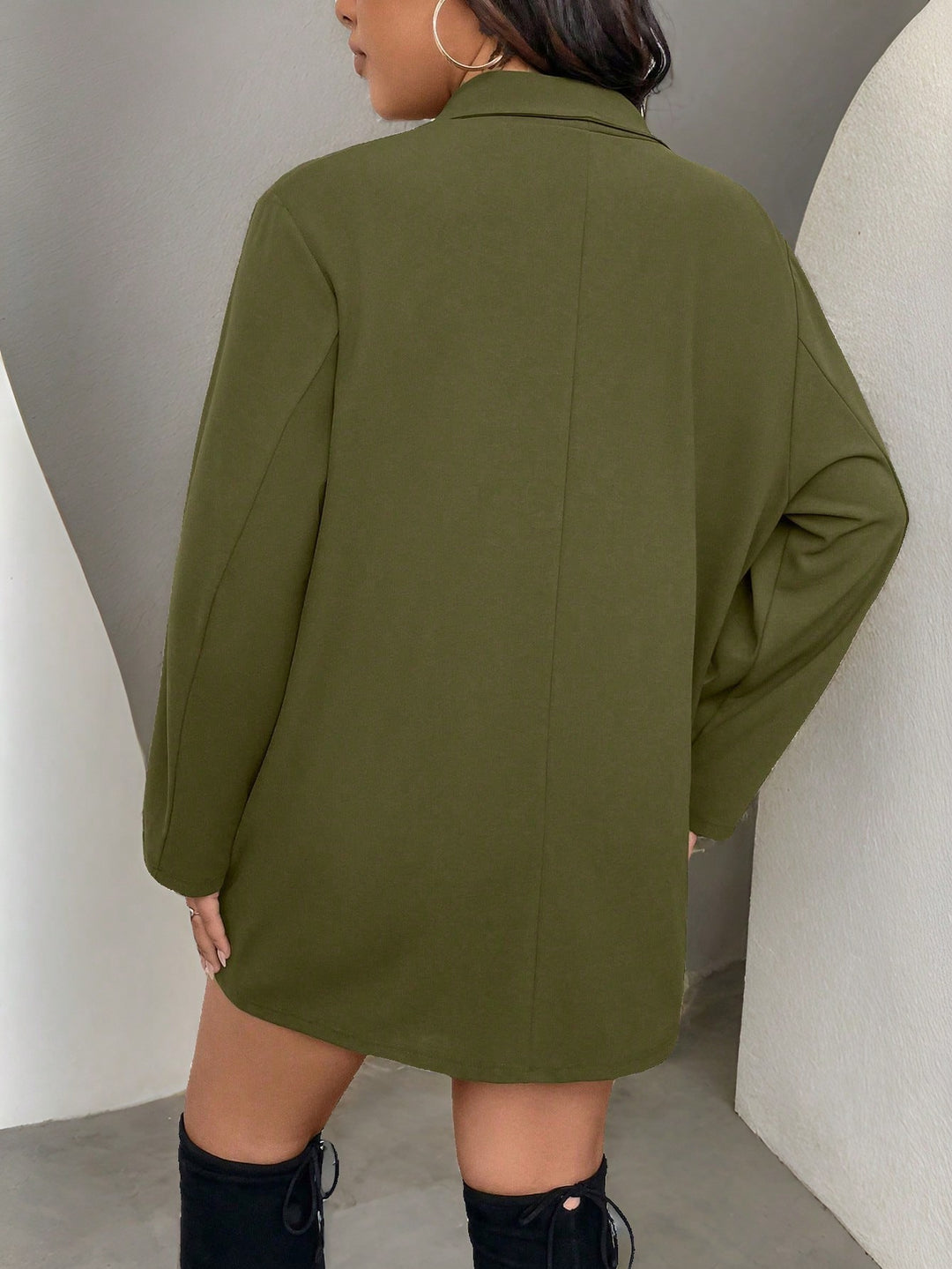Sacou SHEIN, verde