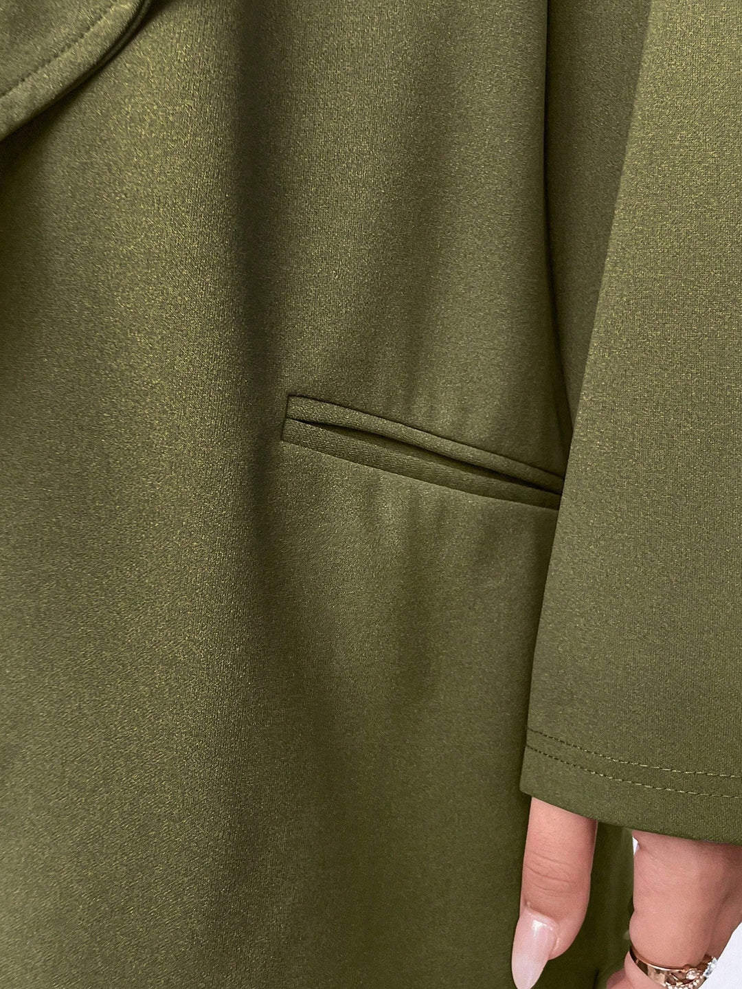 Sacou SHEIN, verde