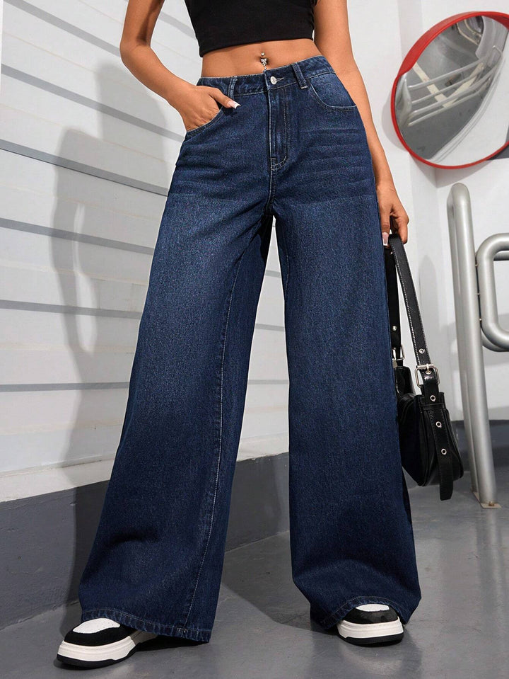 Jeans SHEIN, albastru