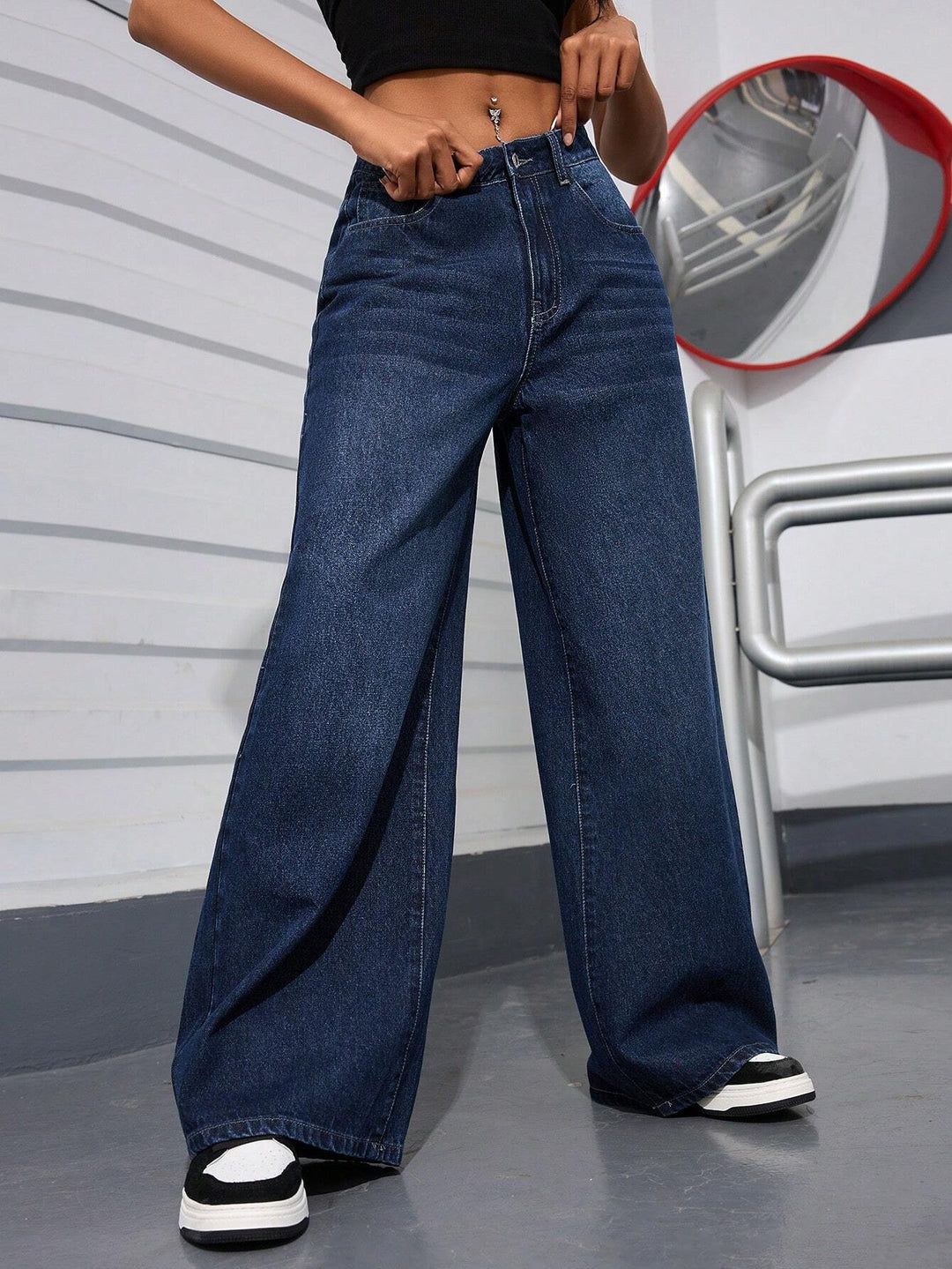 Jeans SHEIN, albastru