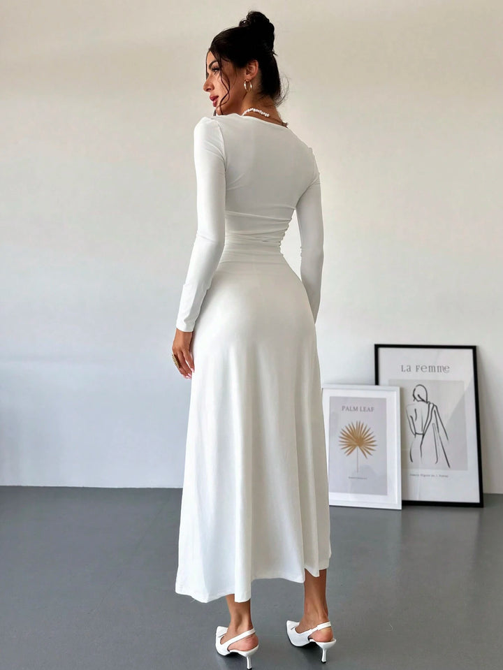 SHEIN Maxi ruha, fehér