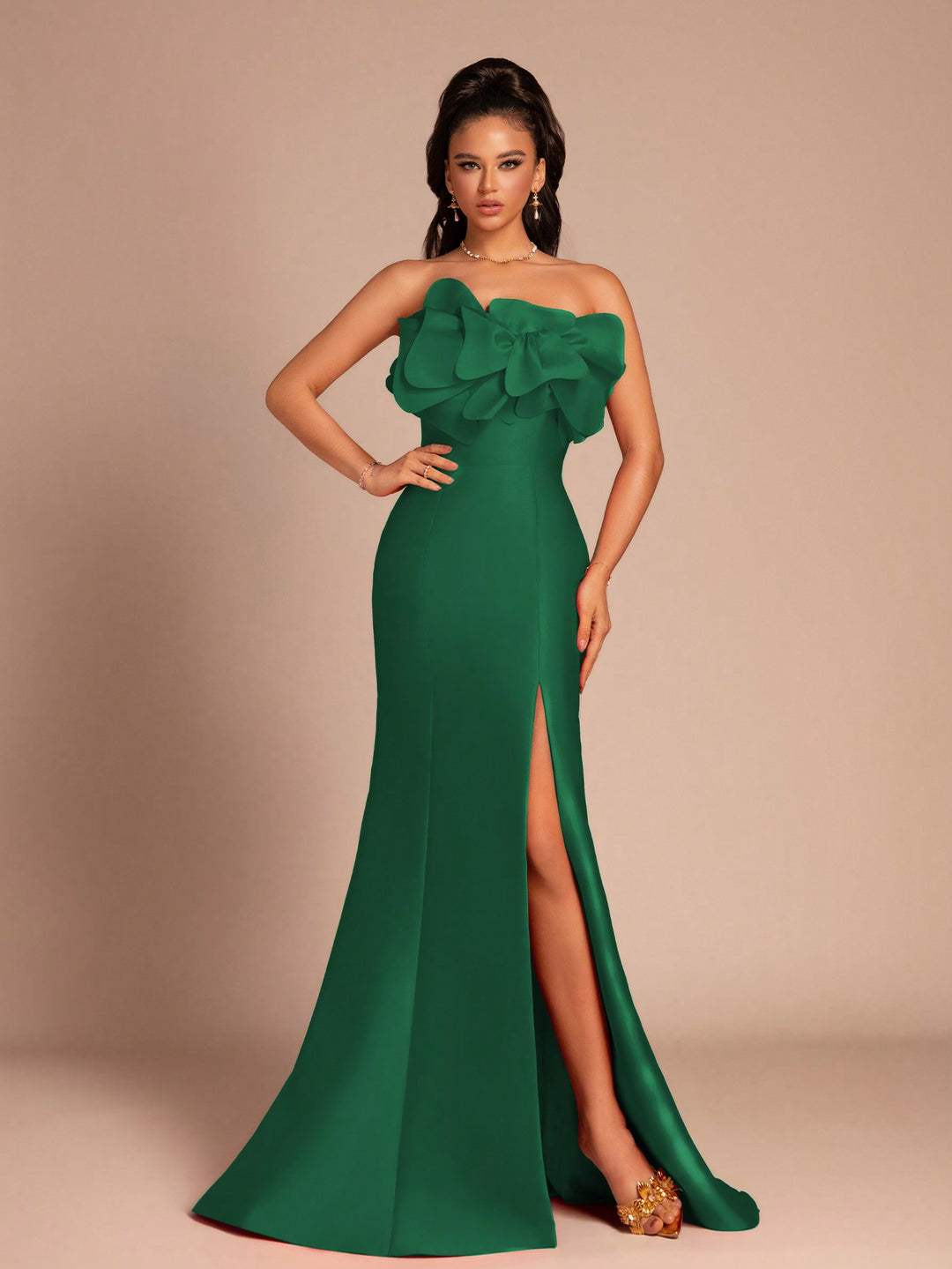 Rochie SHEIN, verde