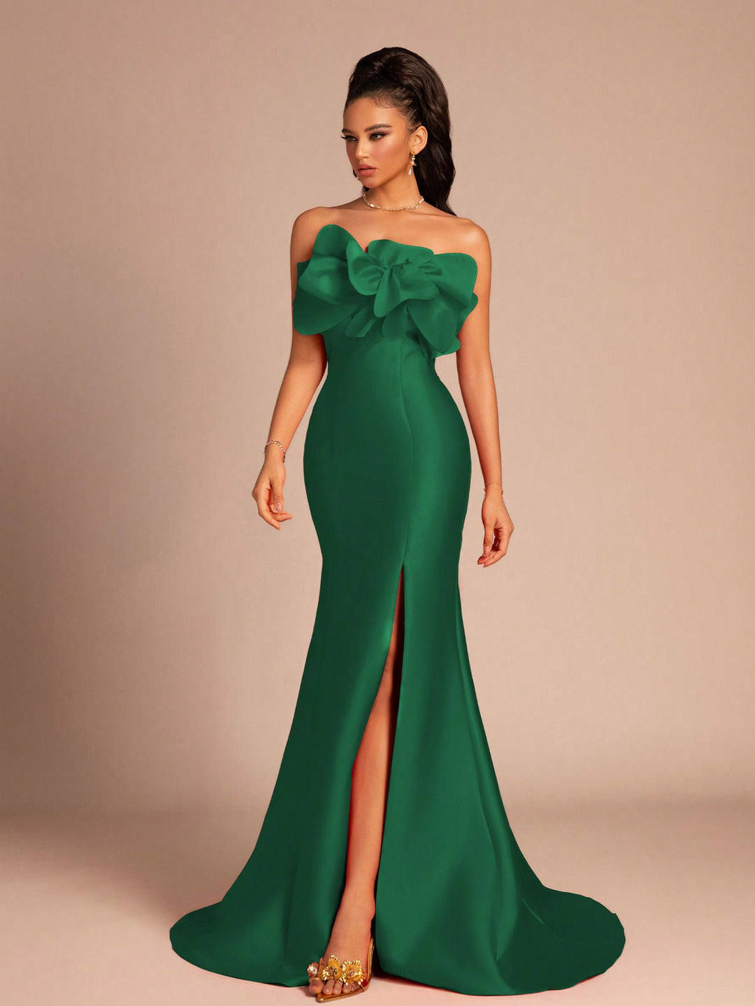 Rochie SHEIN, verde