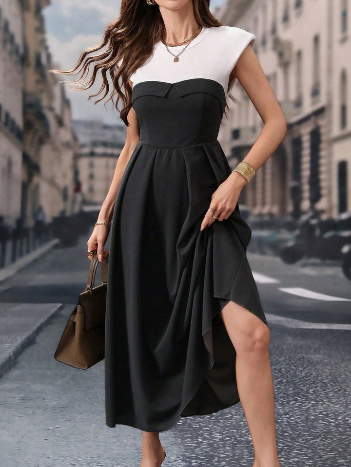 Rochie midi SHEIN, gri