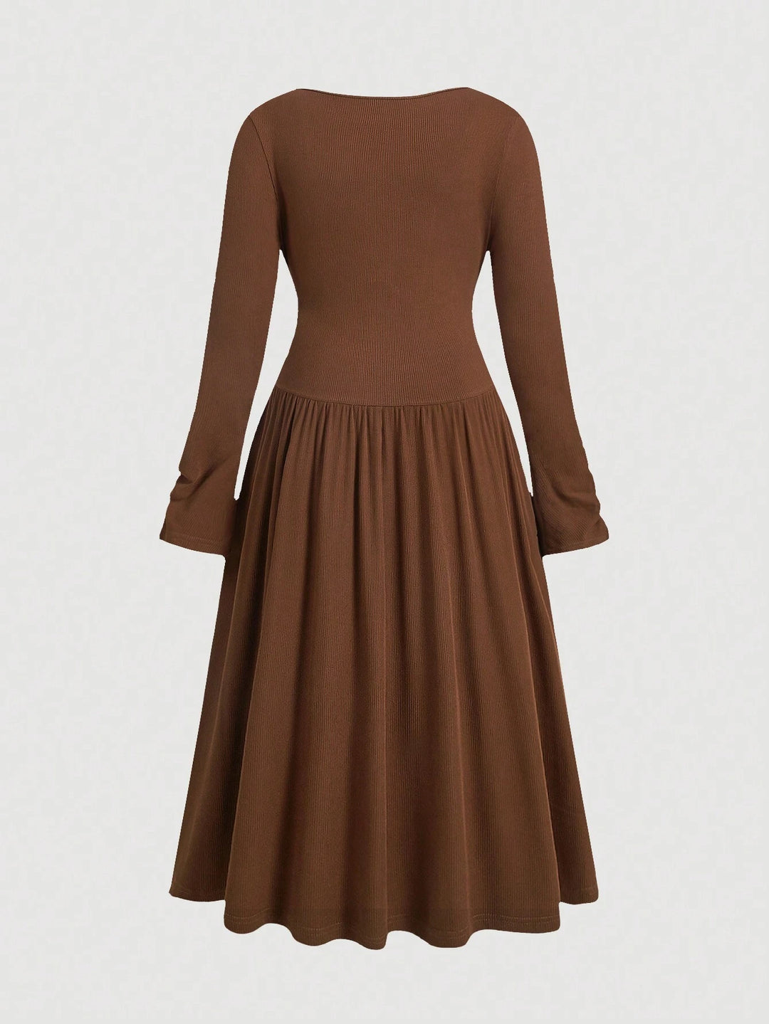 Rochie midi Shein Curve+, maro