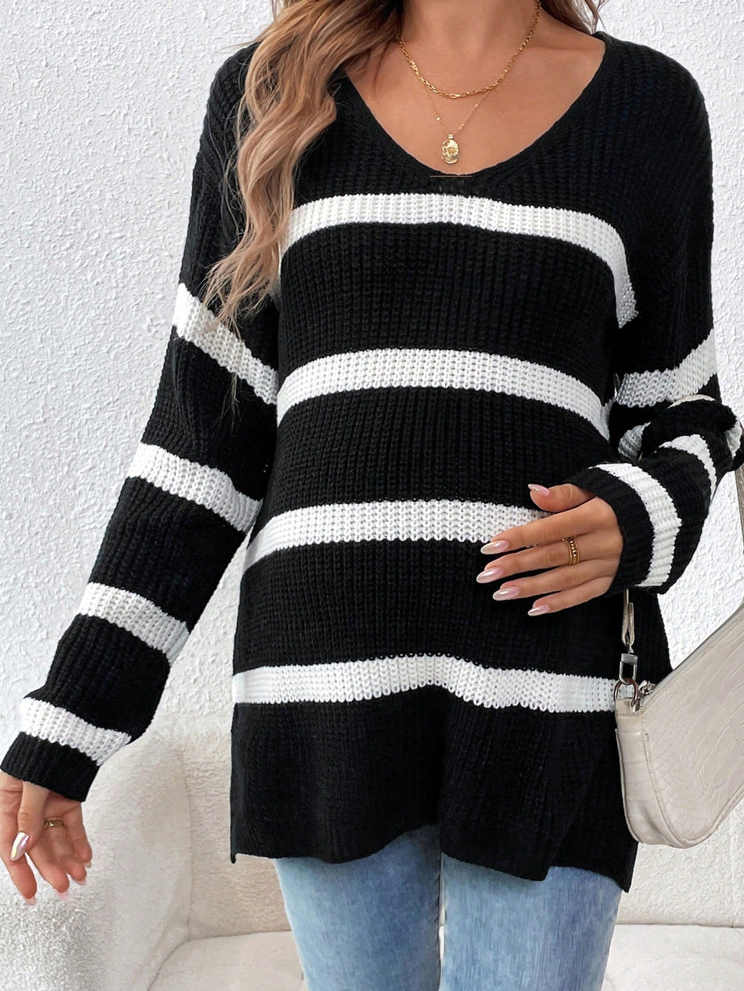 Pulover SHEIN, negru