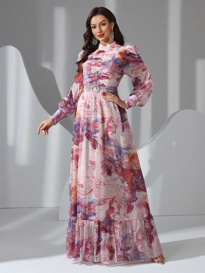 Rochie maxi SHEIN, roz