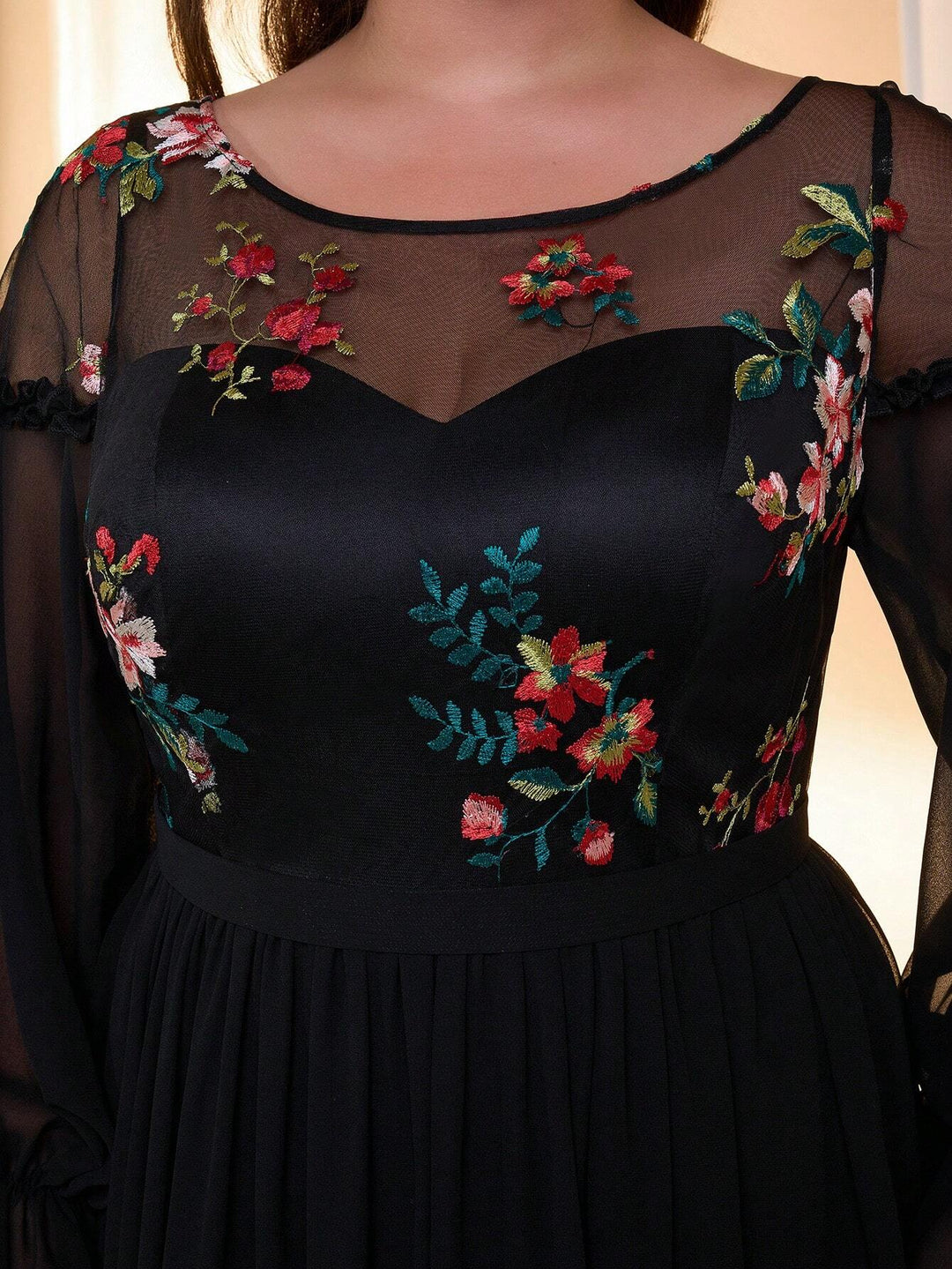 Rochie maxi SHEIN, negru