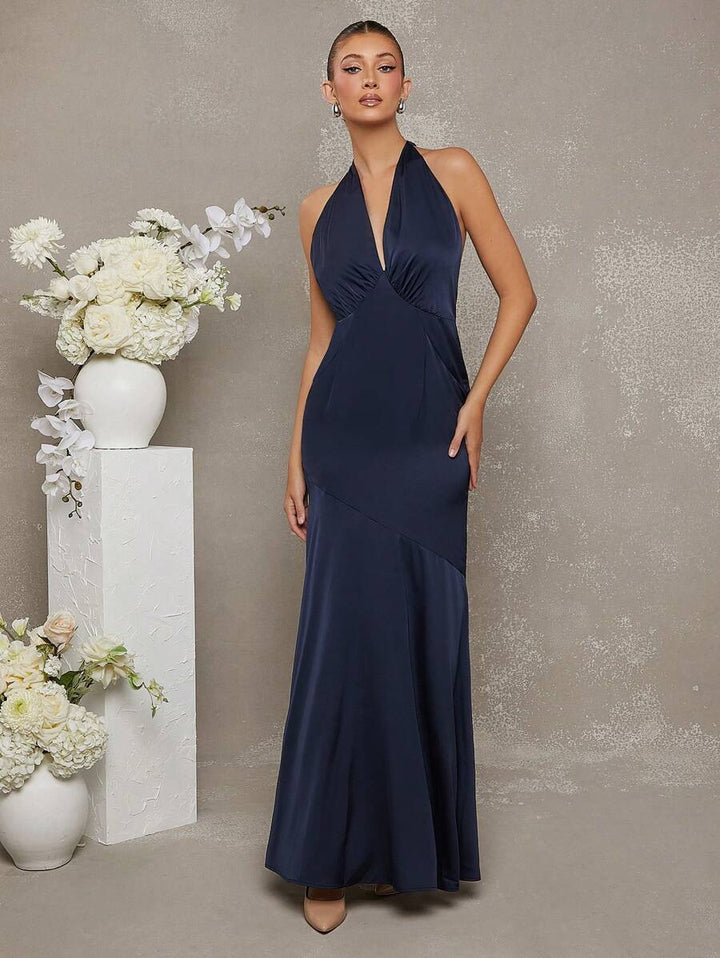 Rochie maxi SHEIN, albastru