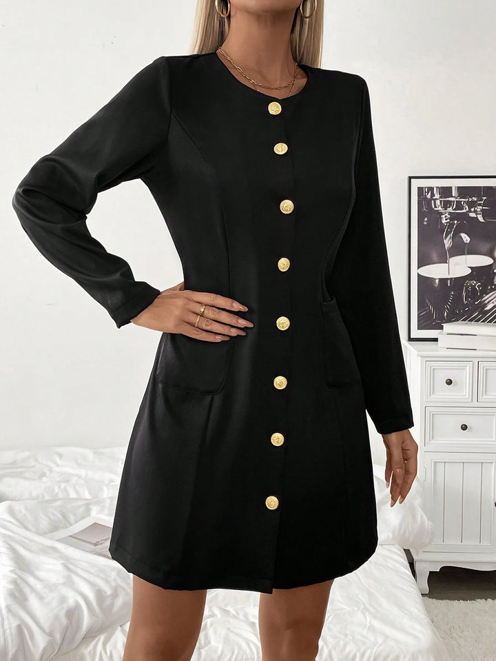 Rochie mini SHEIN, negru