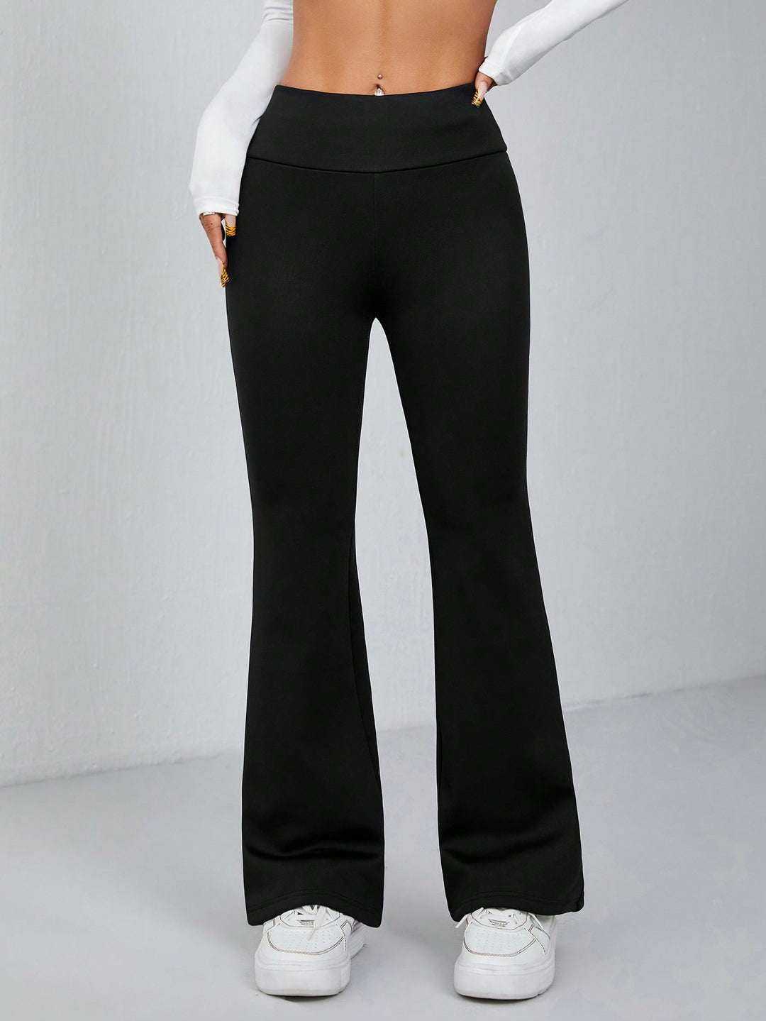 Pantaloni SHEIN, negru
