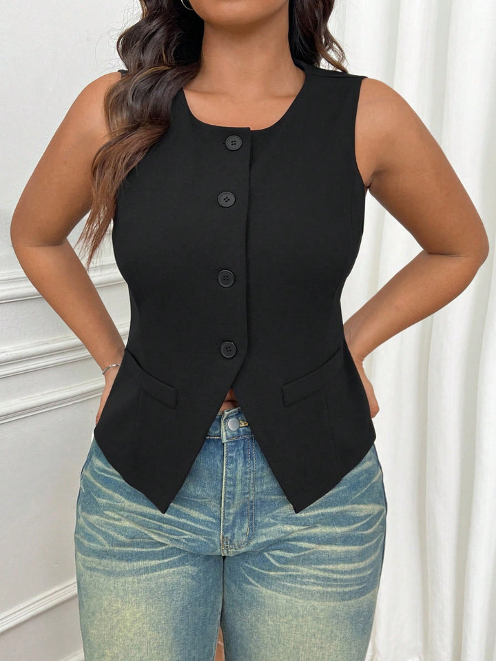 Sacou SHEIN, negru