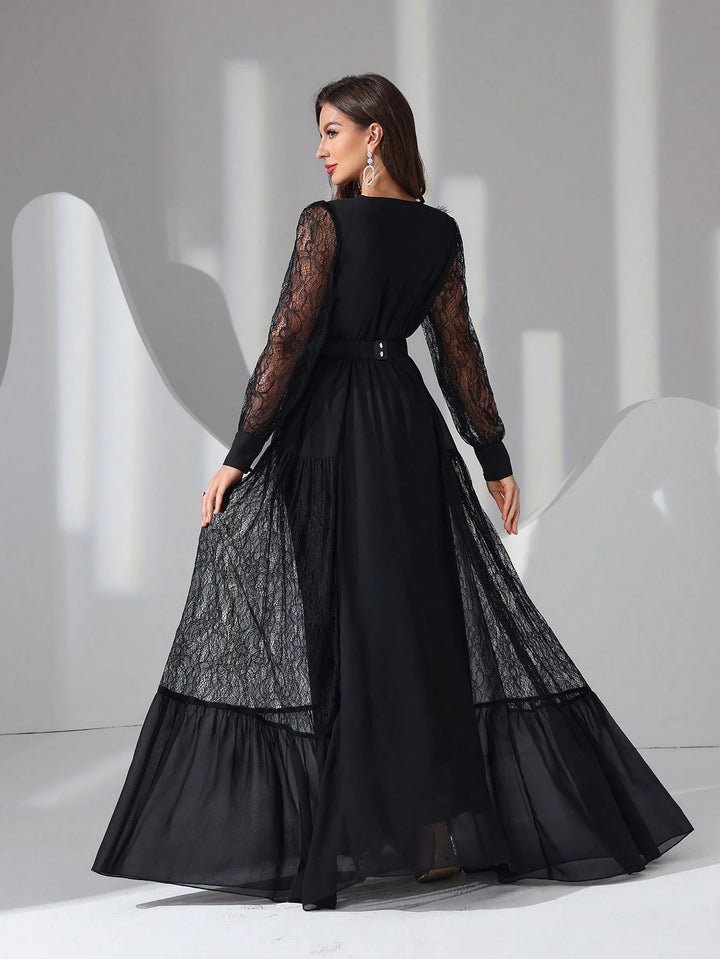 Rochie maxi SHEIN, negru