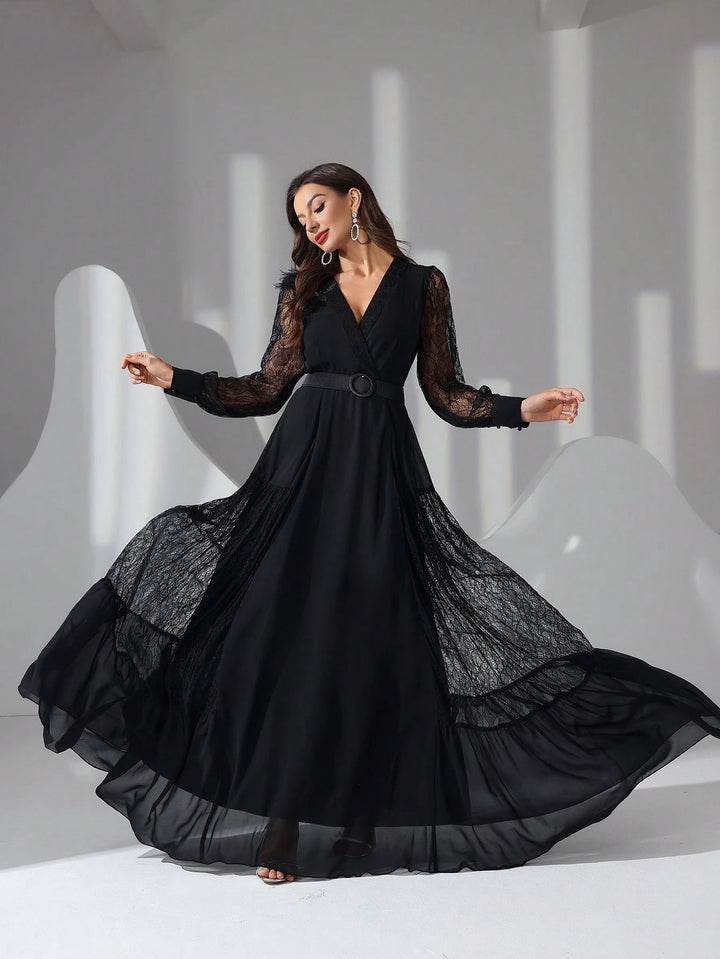 Rochie maxi SHEIN, negru