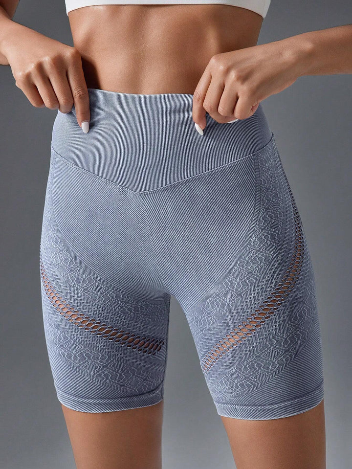 SHEIN rövid leggings, kék
