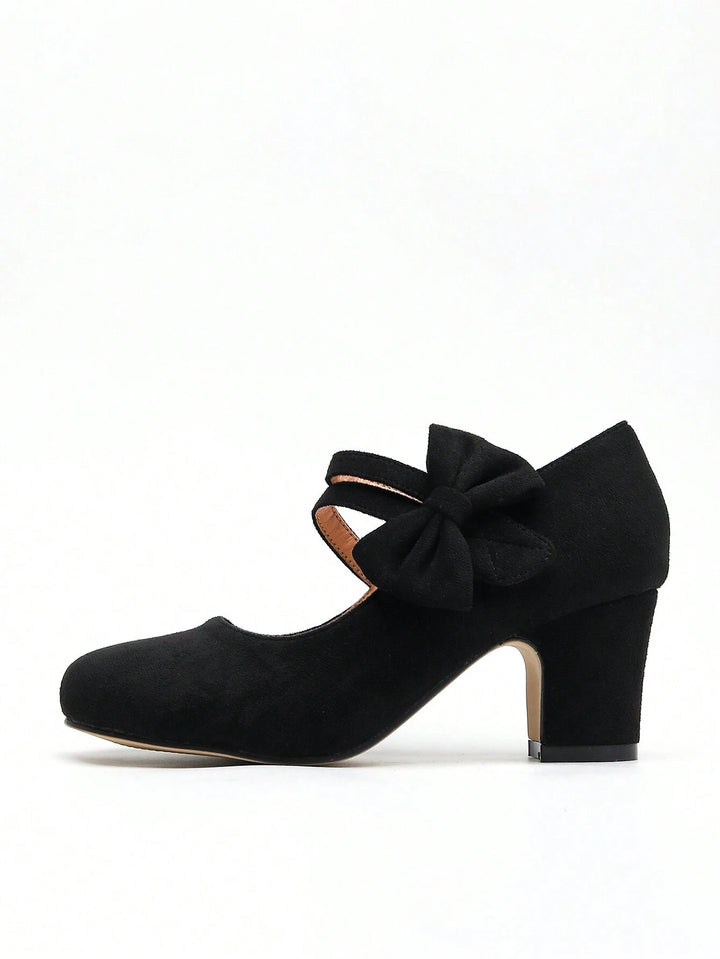 Pantofi cu toc SHEIN, negru