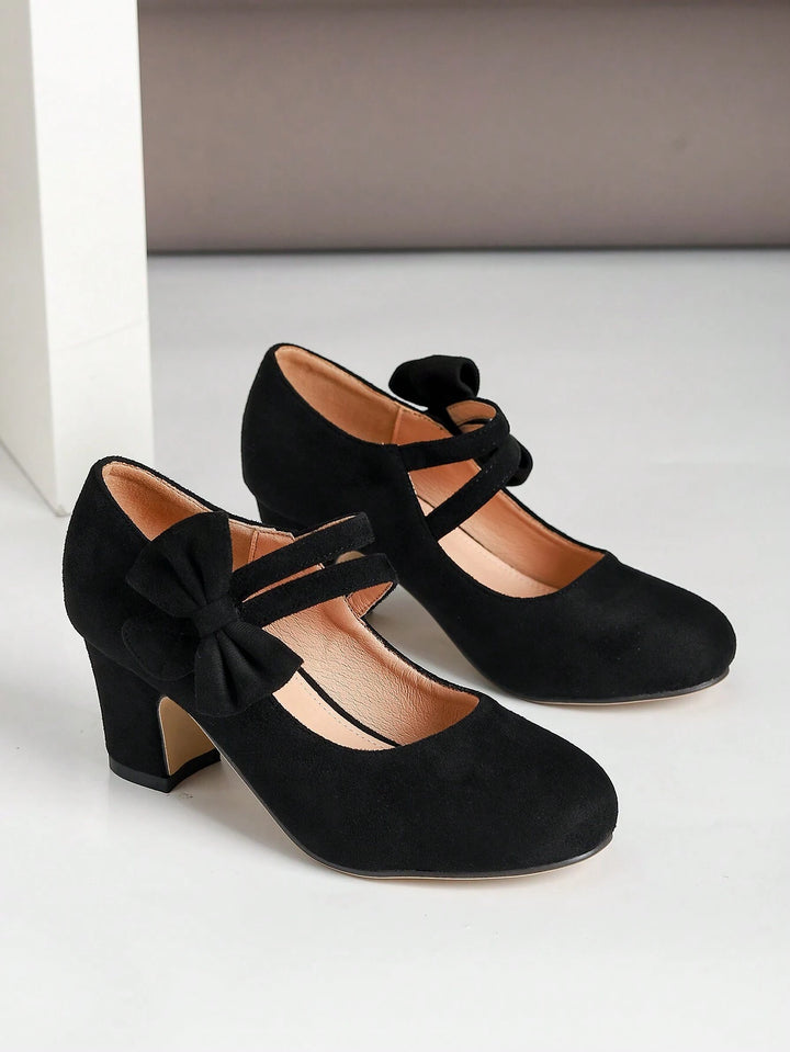 Pantofi cu toc SHEIN, negru