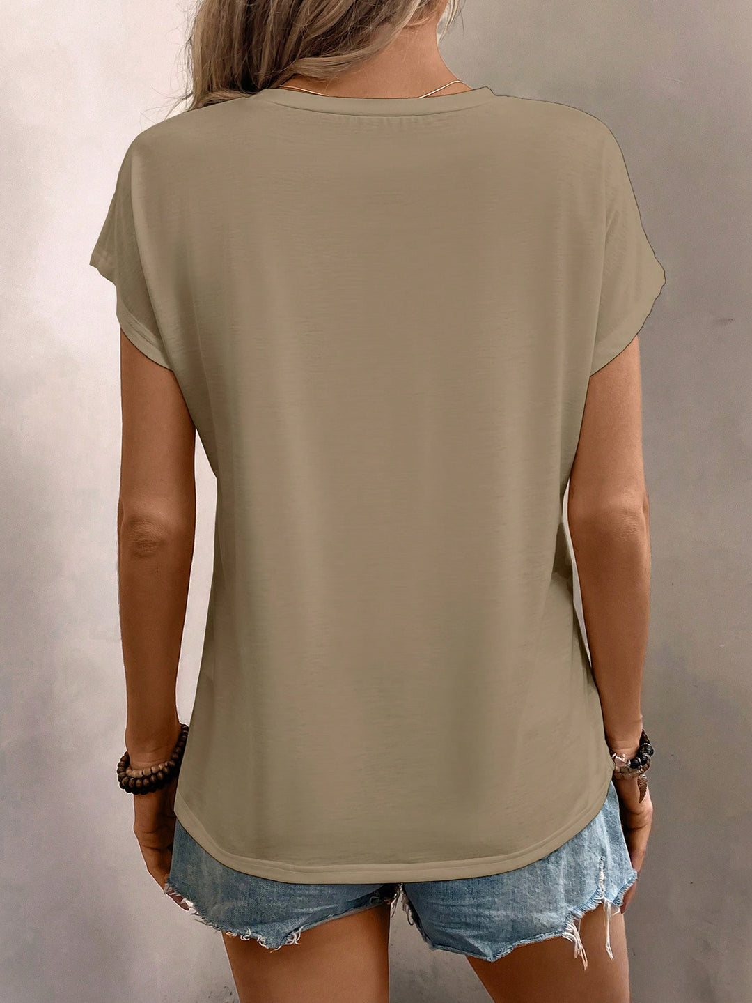 Tricou SHEIN, bej