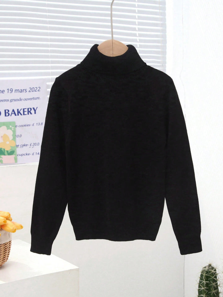 Pulover SHEIN, negru
